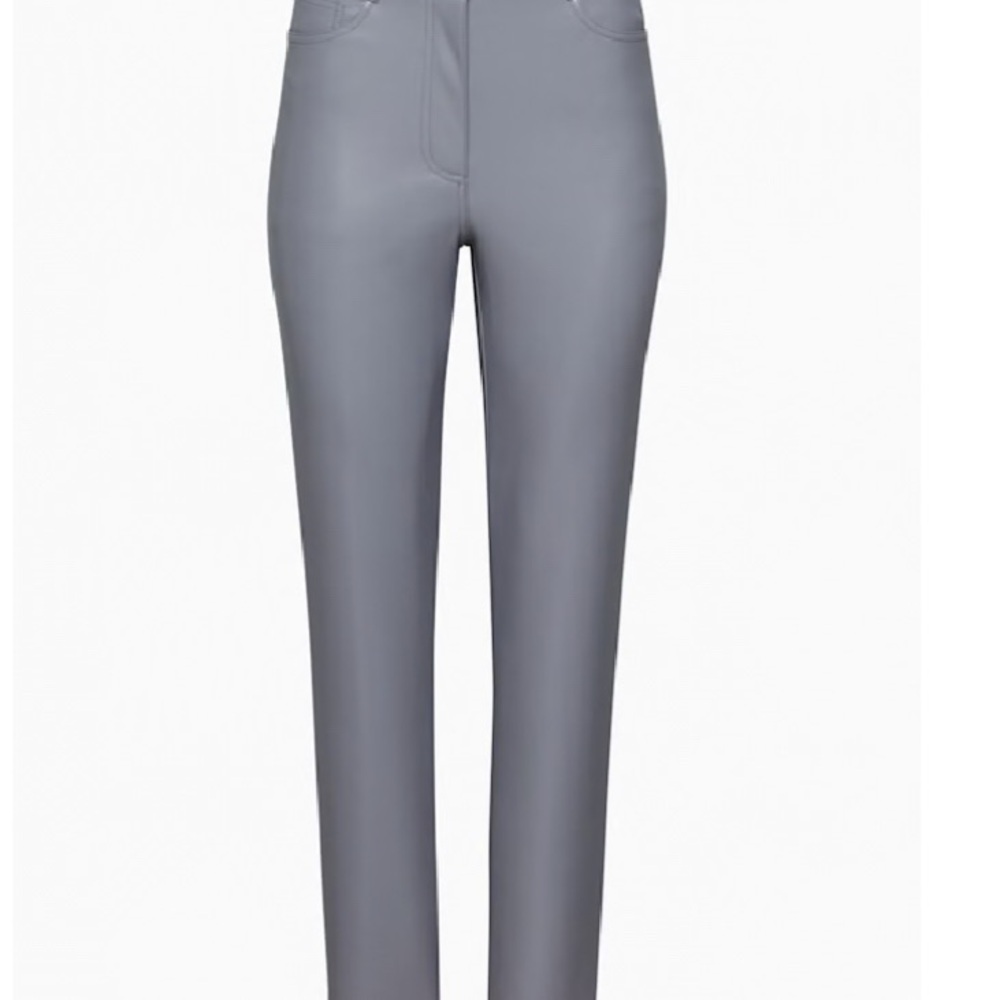 Aritzia Gray Straight Leg Pants